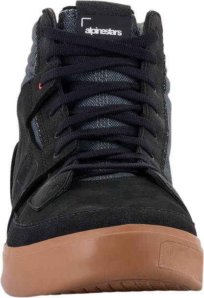 Alpinestars Grange shoes in black, US 10.5, featuring a sleek design and durable construction.