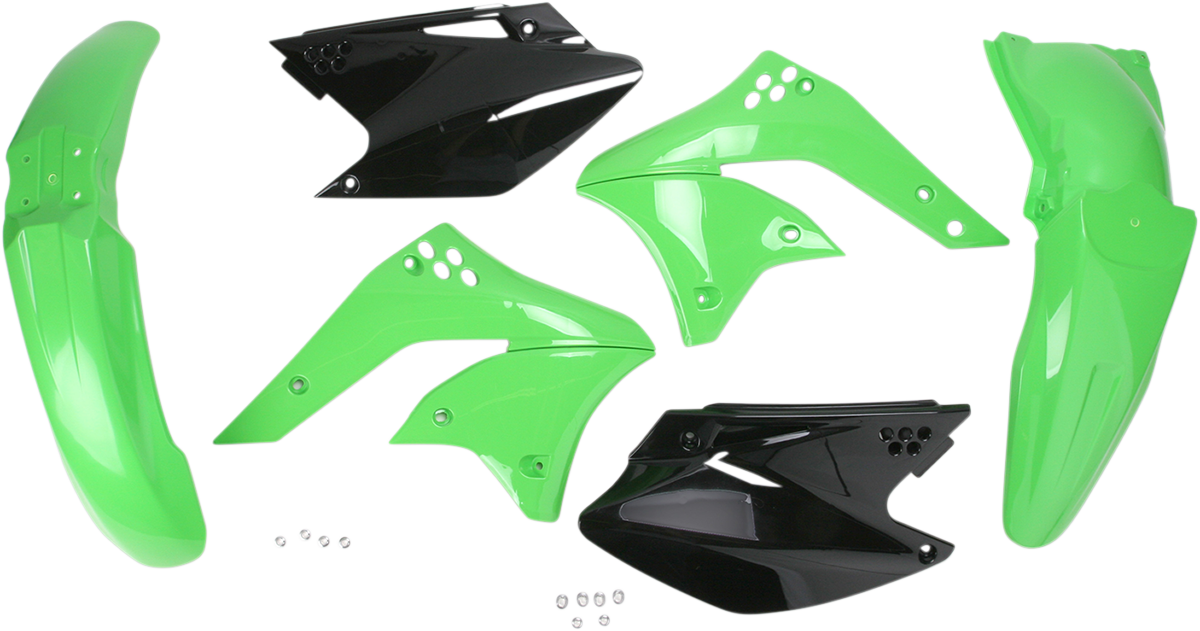 Acerbis OEM Standard Replacement Body Kit for motorcycles, featuring durable plastic body parts with the brand logo visible.