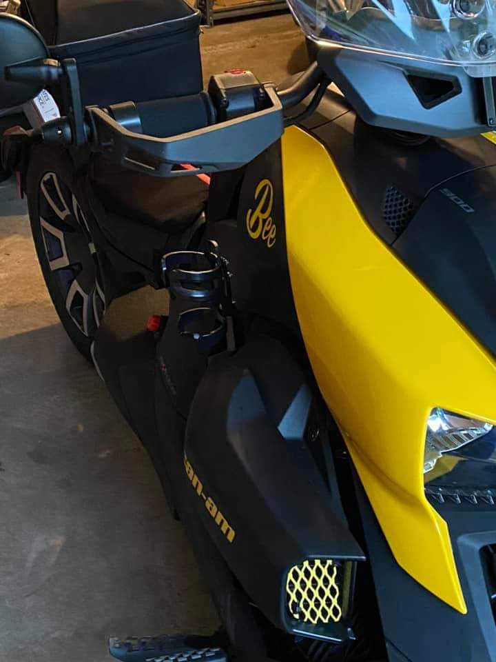 Can-Am Ryker Intake Protective Grills - Howling Moto