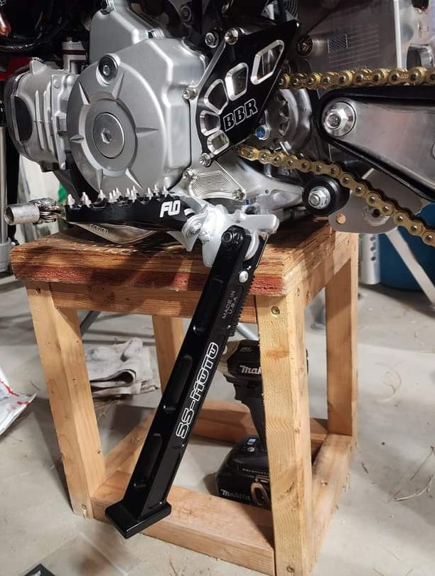 CRF110 Extended Kick Stand - Howling Moto