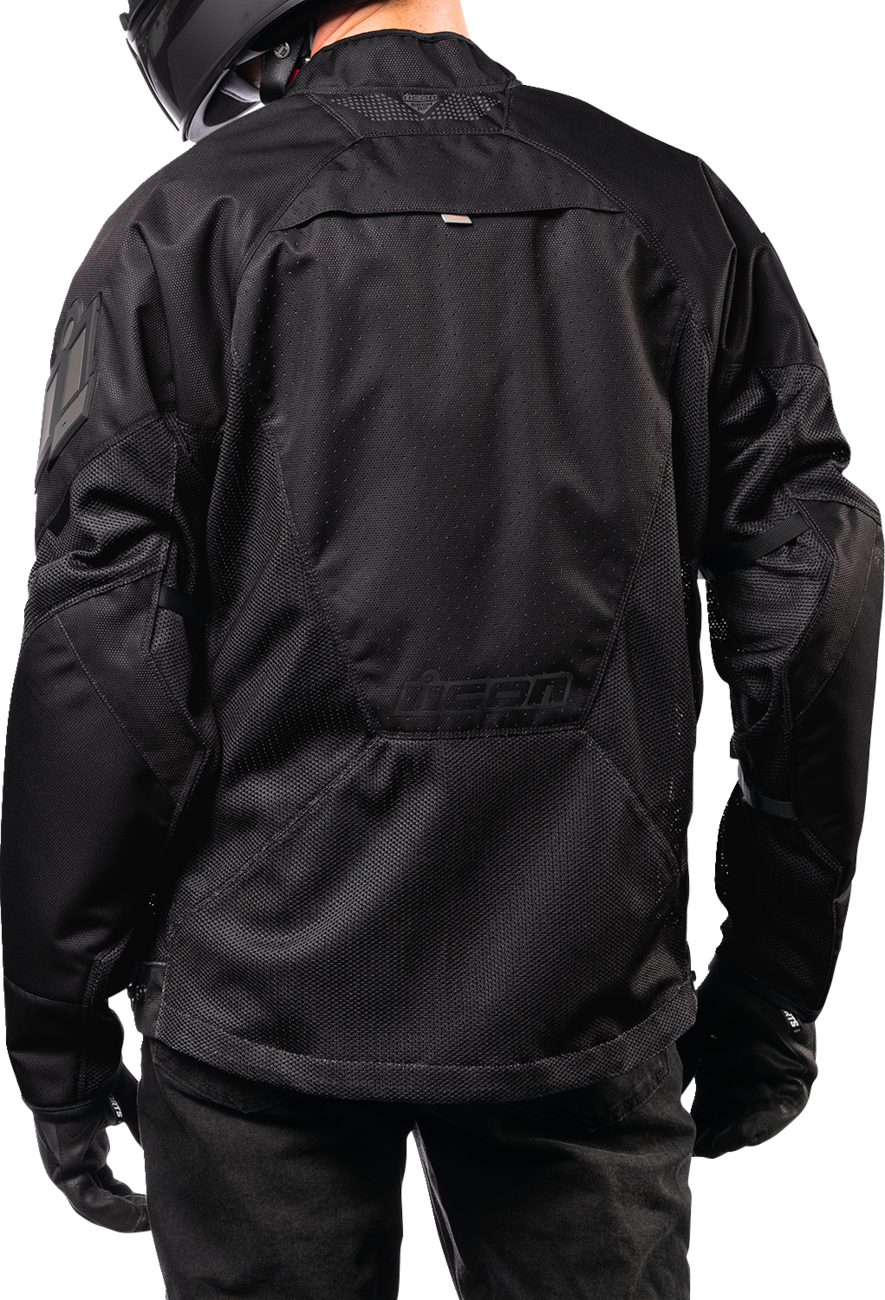 ICON Mesh AF™ Jacket - Black - Large 2820-5940 - Howling Moto