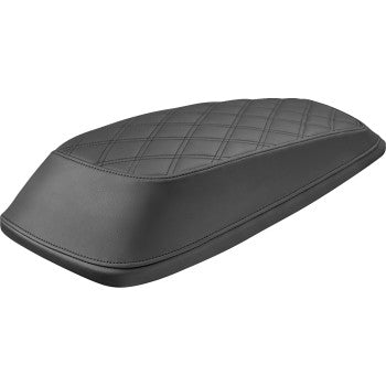 Bill's Exhausts Saddlemen saddlebag cover with lattice stitch design for FL models 1993-2013, showcasing textured black leather and stitching.