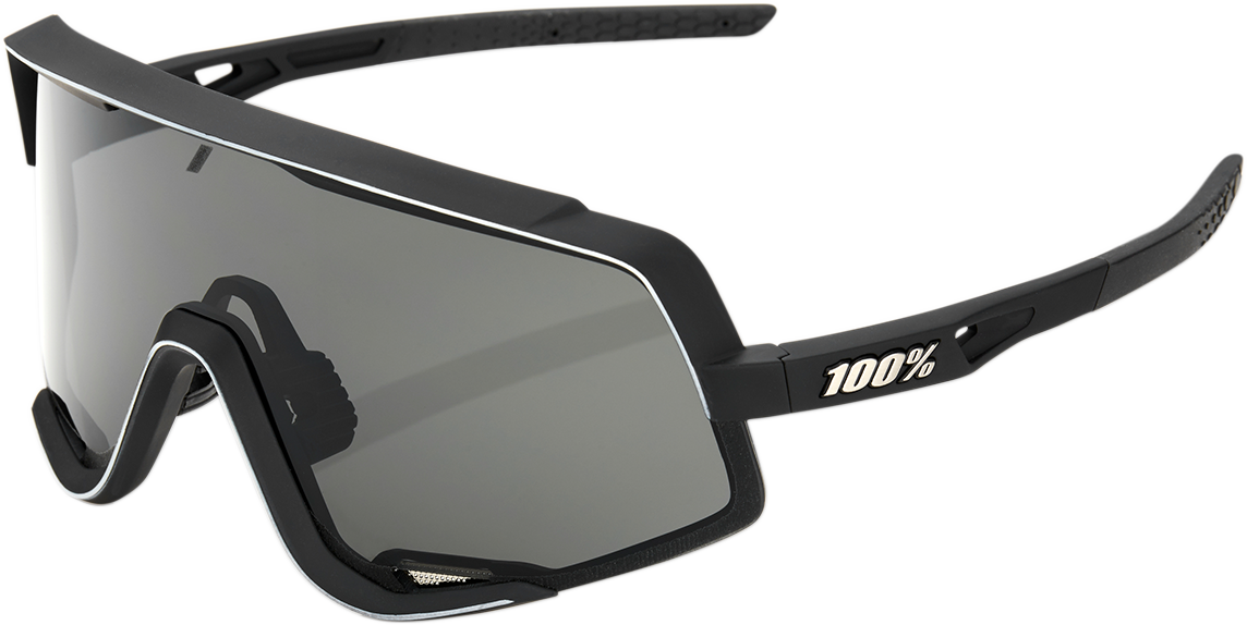 100% Glendale Sunglasses - Black - Smoke 60011-00000 - Howling Moto