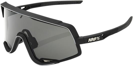 100% Glendale Sunglasses - Black - Smoke 60011-00000 - Howling Moto