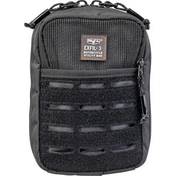 BILTWELL EXFIL-3 Bag 2.0 - Black 3015-01 3515-0243 - Howling Moto