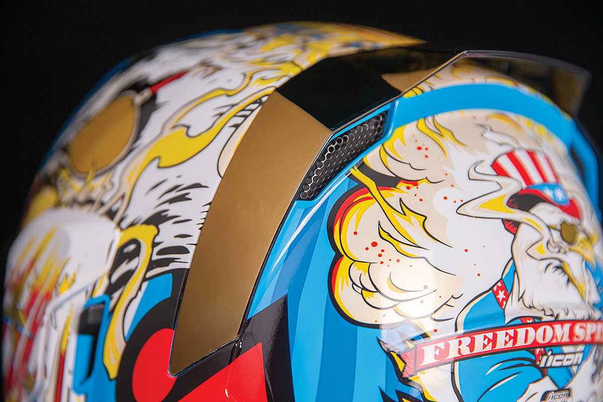 ICON Airflite™ Helmet - Freedom Spitter - Gold