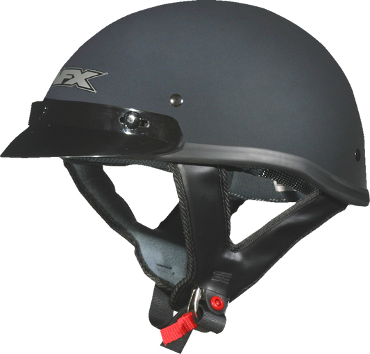 Frost gray AFX FX-70 helmet in XS size, featuring a smooth aerodynamic design and clear visor, by Bill's Exhausts.