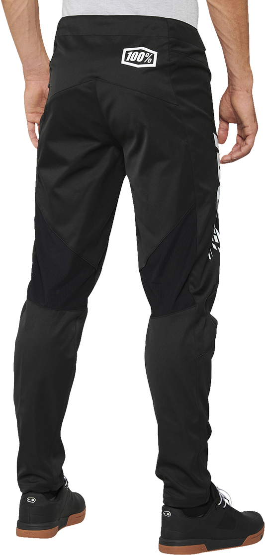 Black R-Core pants by Bill's Exhausts, US size 30, made of durable fabric with functional design and secure fit.