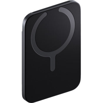 Bill's Exhausts SP CONNECT phone mount, compatible with smartphones, securely attached to vehicle for easy access and navigation.