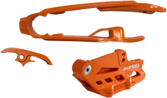 ACERBIS Chain Guide 2.0 and Slider Kit - Husqvarna/KTM/Gas Gas - Orange 2462630036 - Howling Moto