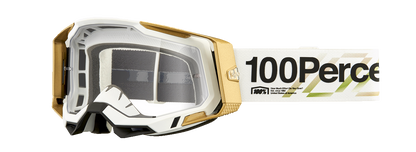 100% Racecraft 2 Goggles - Succession - Clear 50009-00026 - Howling Moto