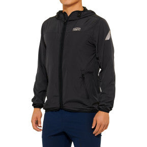 100% Klutch Jacket - Black - Large 20041-00002 - Howling Moto