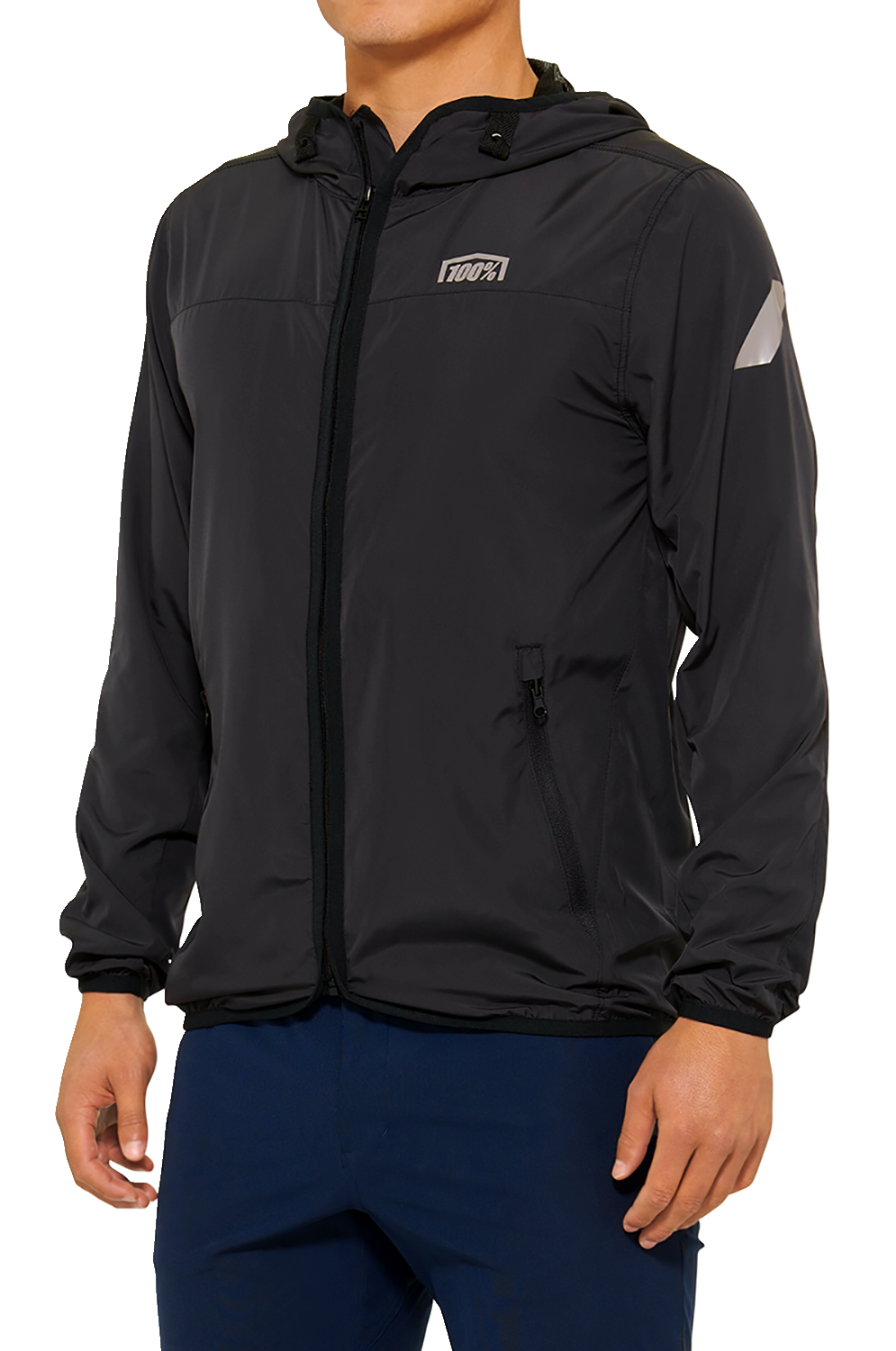 100% Klutch Jacket - Black - Small 20041-00000 - Howling Moto