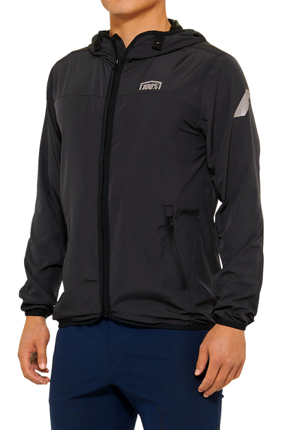 100% Klutch Jacket - Black - Small 20041-00000 - Howling Moto