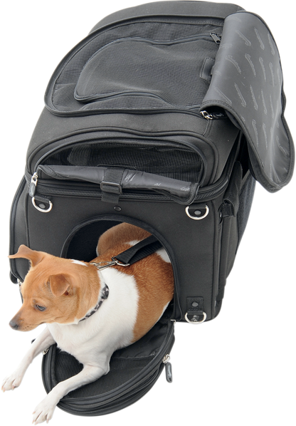 Bill's Exhausts SADDLEMEN Pet Voyager seat, a comfortable motorcycle seat with sleek design and durable material.