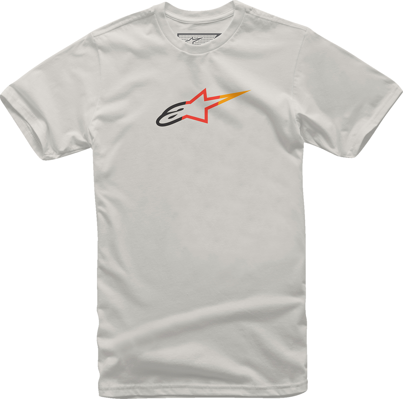 Alpinestars Ageless Rake T-Shirt in natural color, large size, featuring the brand logo on the front.