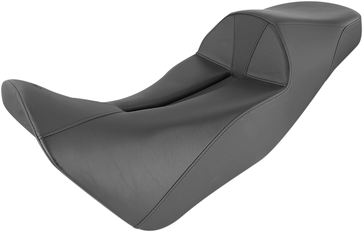 Bill's Exhausts Adventure Track Seat for Honda Africa Twin, durable motorcycle seat with textured surface and ergonomic design.