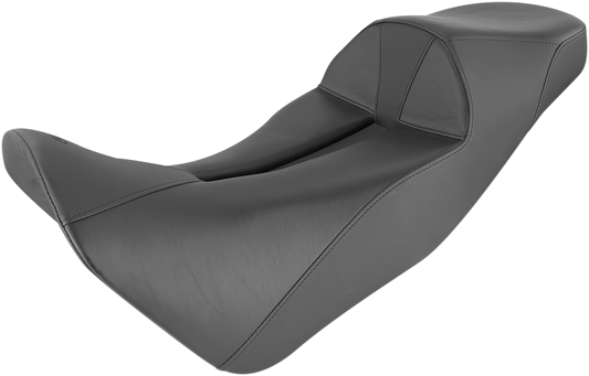Bill's Exhausts Adventure Track Seat for Honda Africa Twin, durable motorcycle seat with textured surface and ergonomic design.