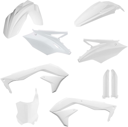 ACERBIS Full Replacement Body Kit - White 2449570002 - Howling Moto