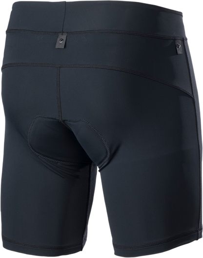 Black Alpinestars Drop Inner Shorts in US size 32, designed for comfort and protection, shown in the product image.