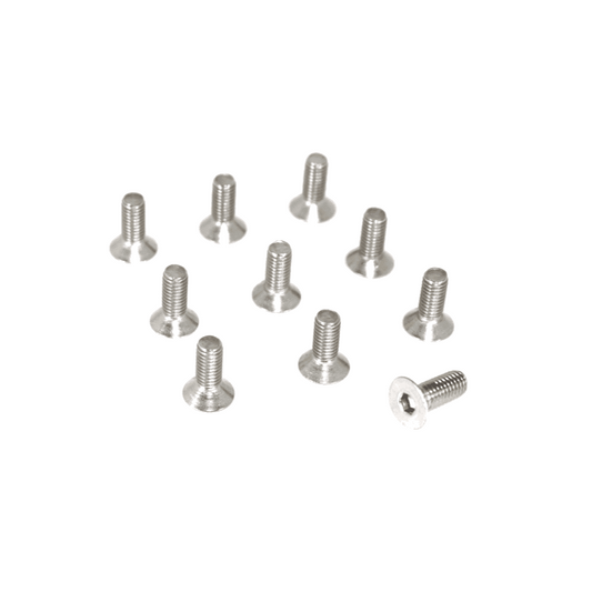 ZSPEC M3-0.5x8mm Fasteners, FHSC, Stainless SUS304, 10-Pack - Howling Moto