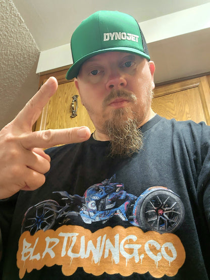 CREW NECK T-SHIRT BY BLR TUNING - Howling Moto