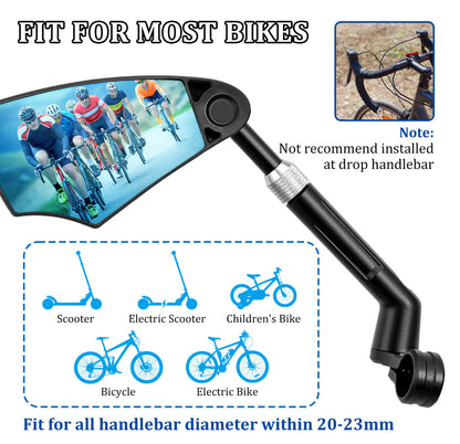Handlebar Bike Mirror - Howling Moto