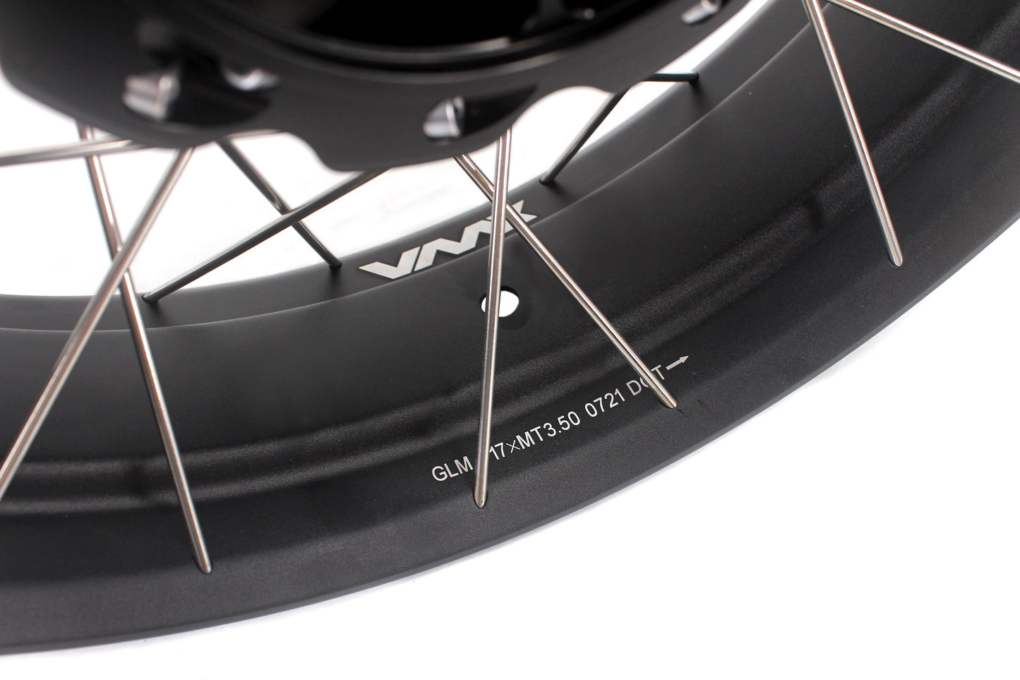 VMX-Racing 19-17in. Spoke Tubeless Wheels Fit For KTM390 Adventure Orange/White Fit For Husqvarna 401 2020 2021 - Howling Moto