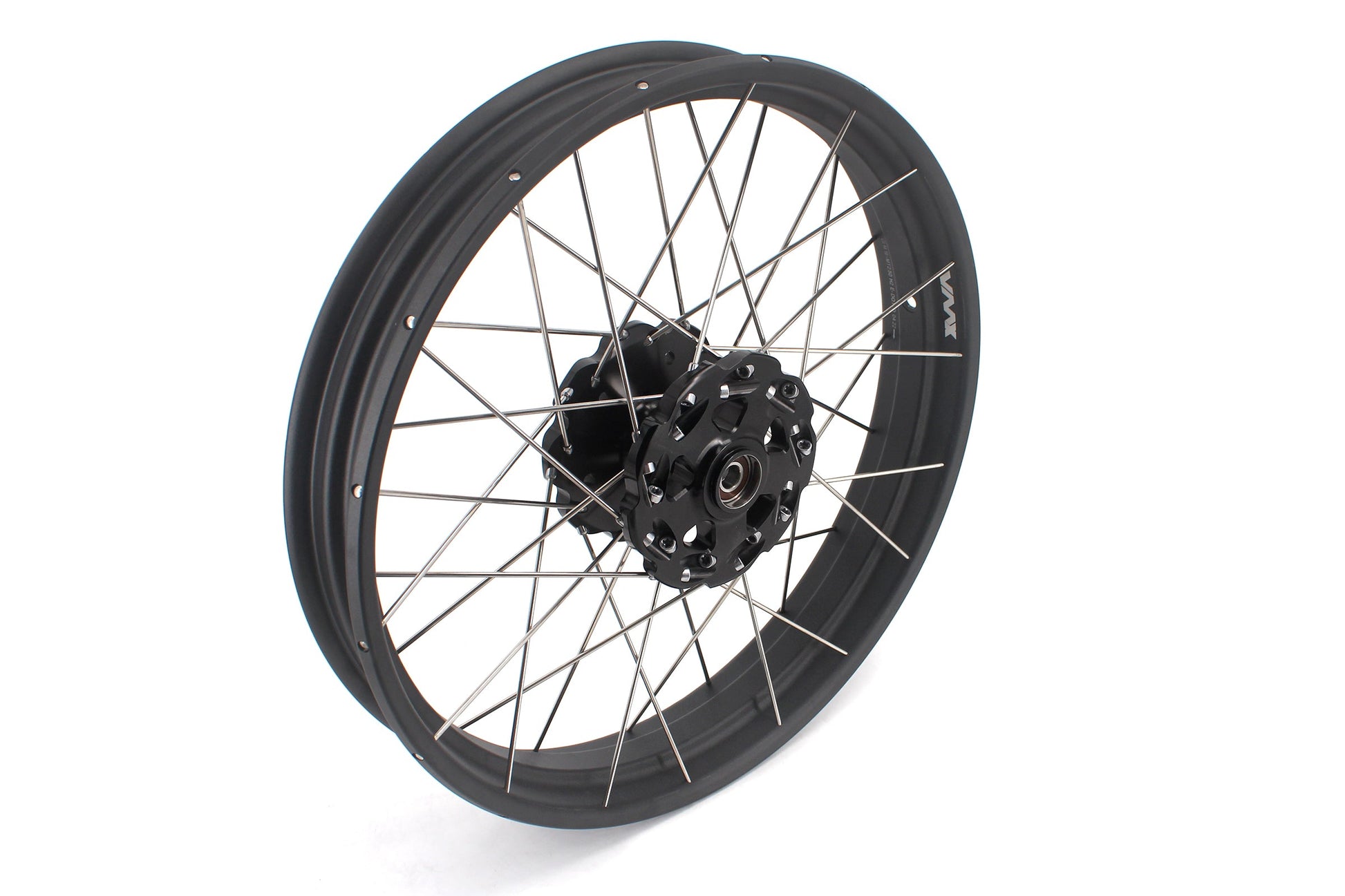 VMX-Racing 19-17in. Spoke Tubeless Wheels Fit For KTM390 Adventure Orange/White Fit For Husqvarna 401 2020 2021 - Howling Moto