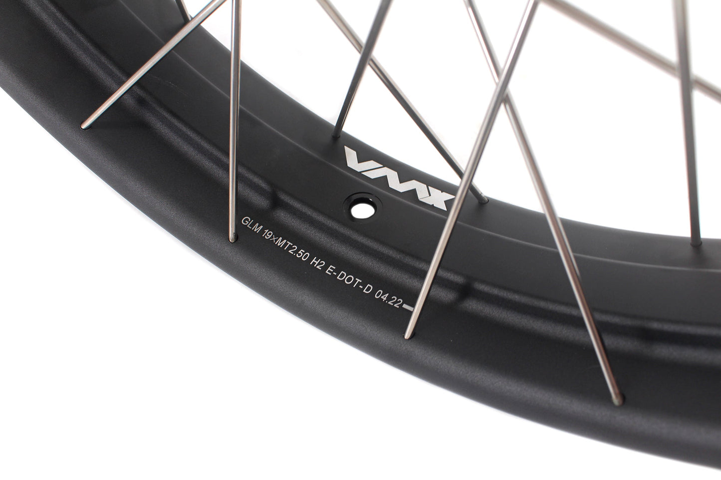 VMX-Racing 19-17in. Spoke Tubeless Wheels Fit For KTM390 Adventure Orange/White Fit For Husqvarna 401 2020 2021 - Howling Moto