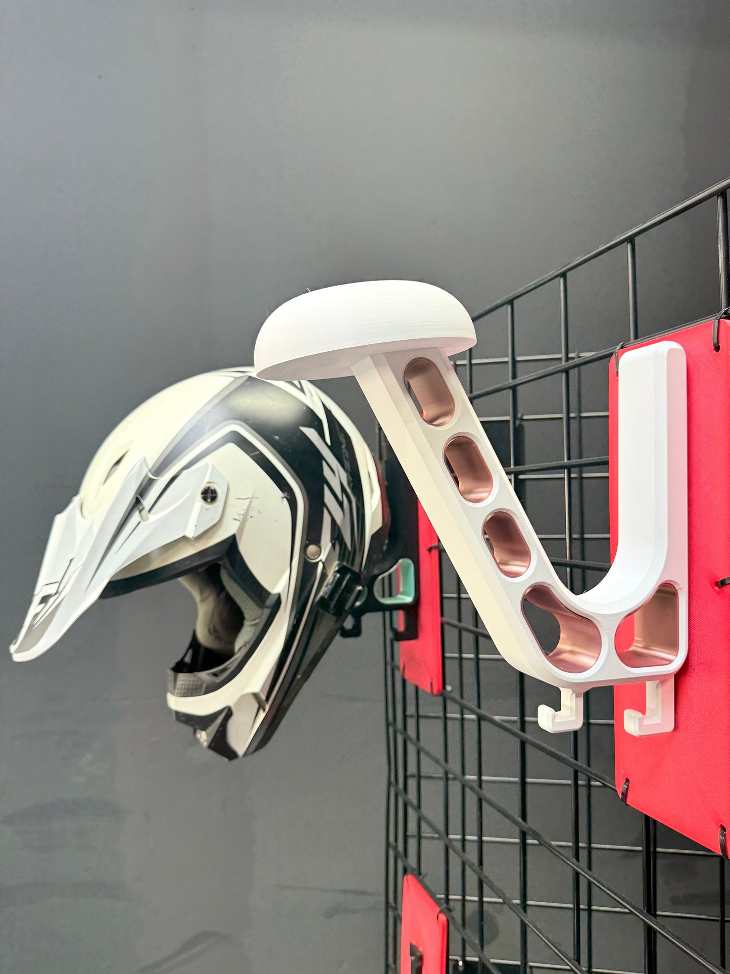 Motorcycle Helmet Wall Mount - Howling Moto