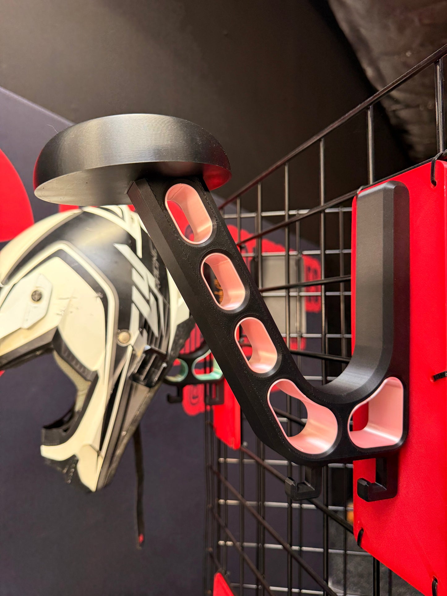 Motorcycle Helmet Wall Mount - Howling Moto