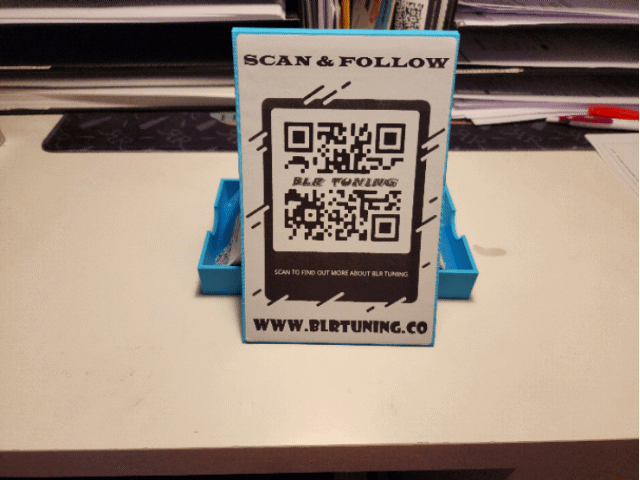 BLR TUNING SIGN AND BUSINESS CARD HOLDER - Howling Moto