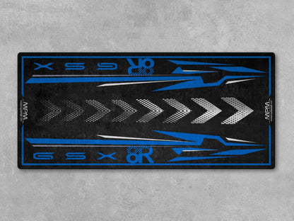 Motorcycle Mat for Suzuki GSX-8R Motorcycle - MM4139 - Howling Moto