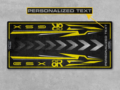 Motorcycle Mat for Suzuki GSX-8R Motorcycle - MM4139 - Howling Moto