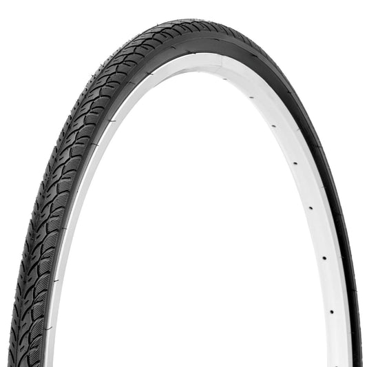 Hycline Glimpse 700x35C road bike tire for urban commuting and city cycling, shown mounted on a bike wheel.