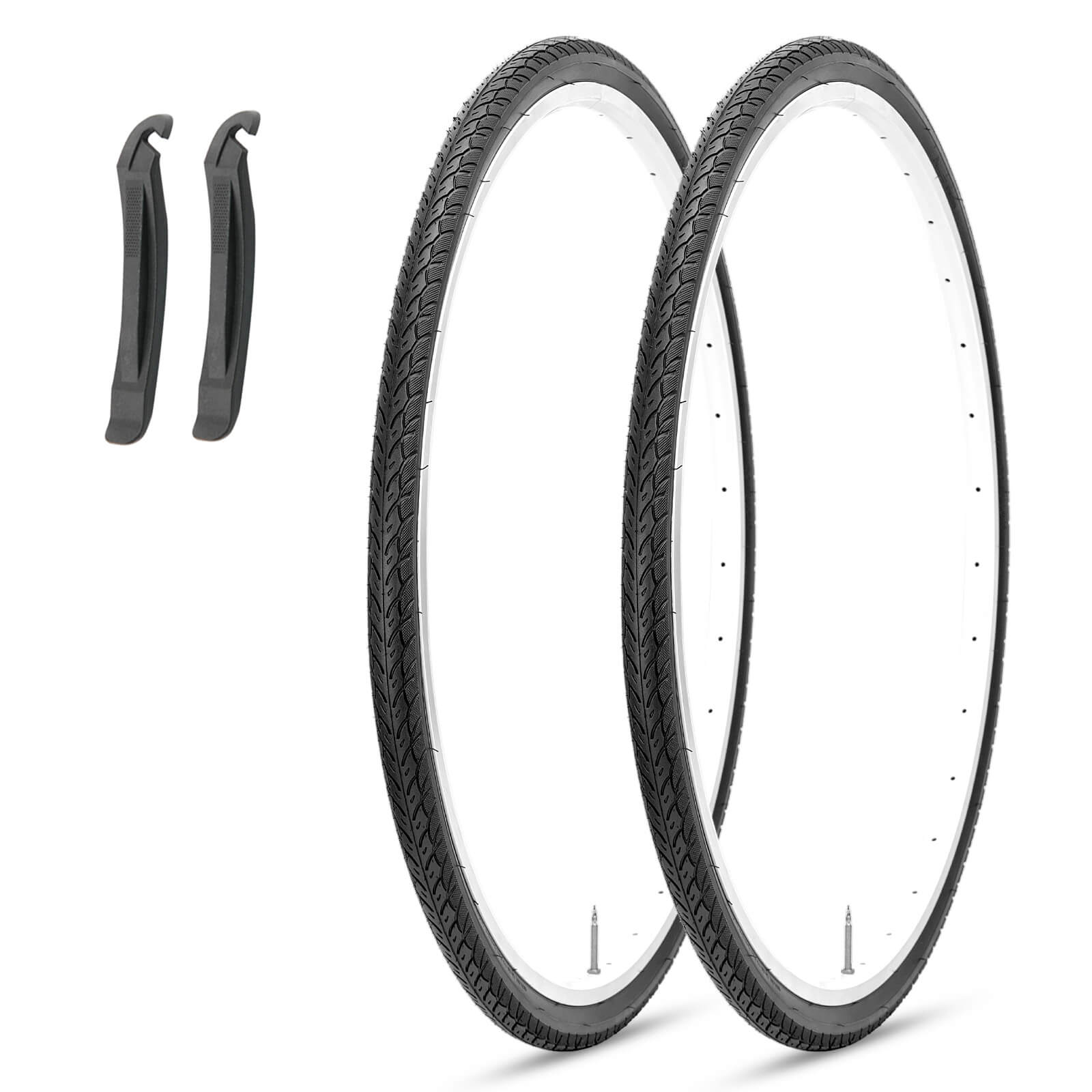 Hycline Glimpse 700x35C road bike tire for urban commuting and city cycling, showing tread pattern and sidewall design.