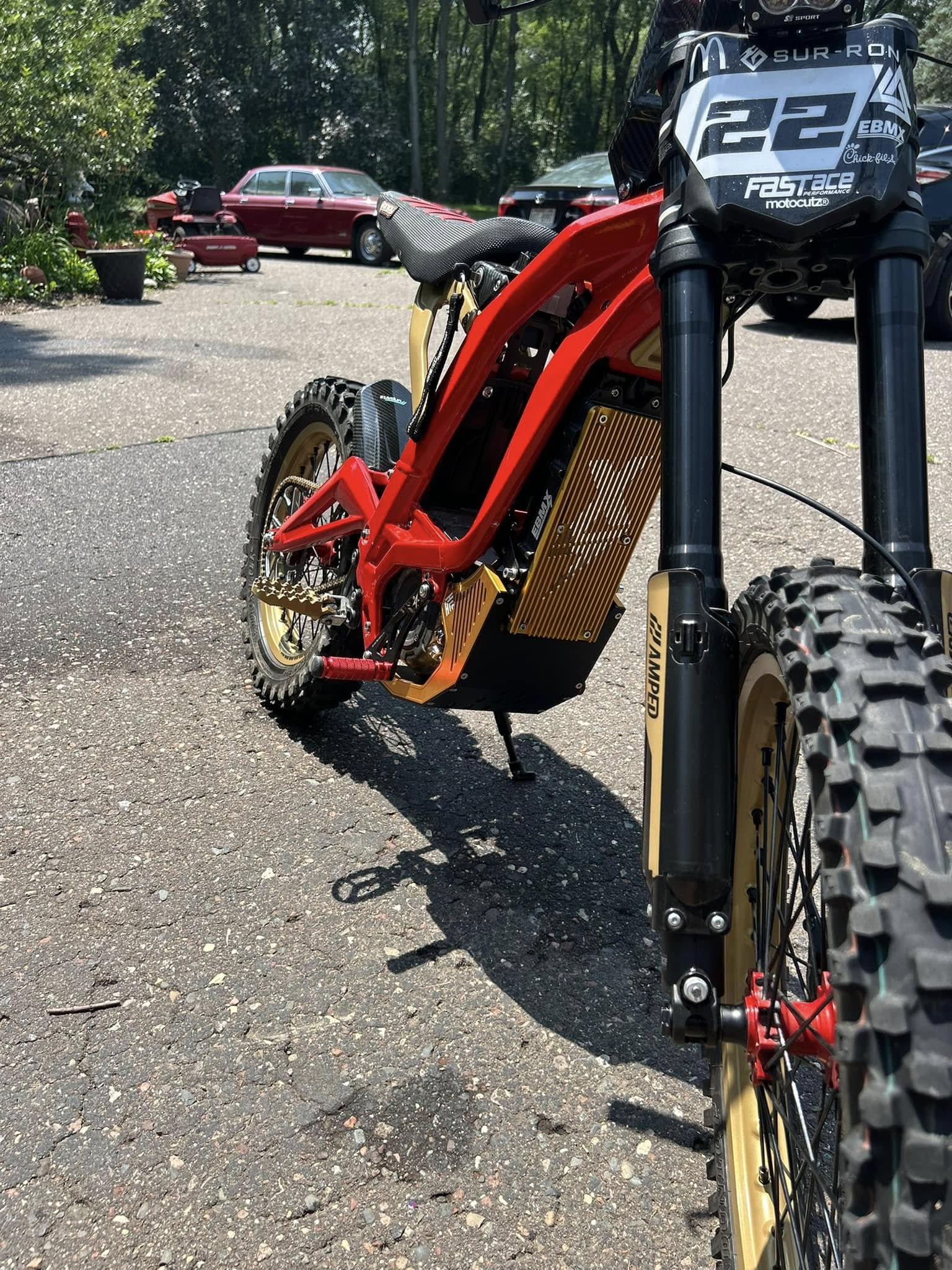 Heavy Hitter Surron V2 Skid Plate - Howling Moto