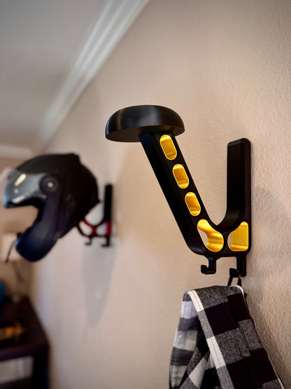 Motorcycle Helmet Wall Mount - Howling Moto