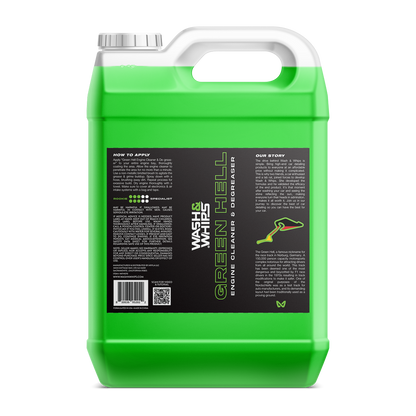 WASH&WHIPS Green Hell Engine Cleaner & Degreaser - Howling Moto