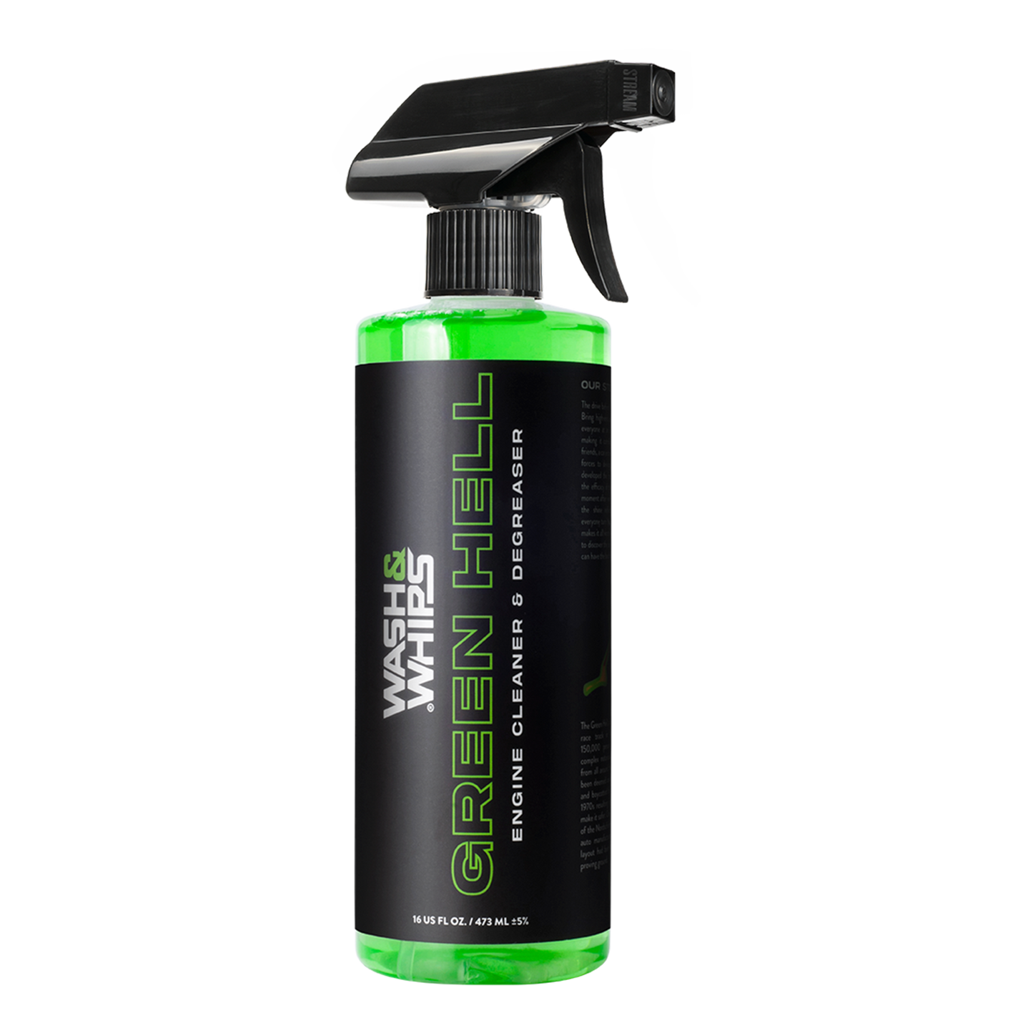 WASH&WHIPS Green Hell Engine Cleaner & Degreaser - Howling Moto