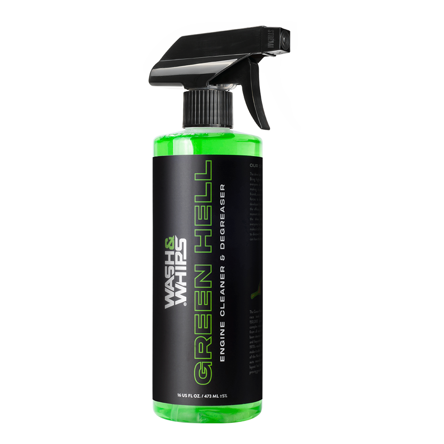 WASH&WHIPS Green Hell Engine Cleaner & Degreaser - Howling Moto