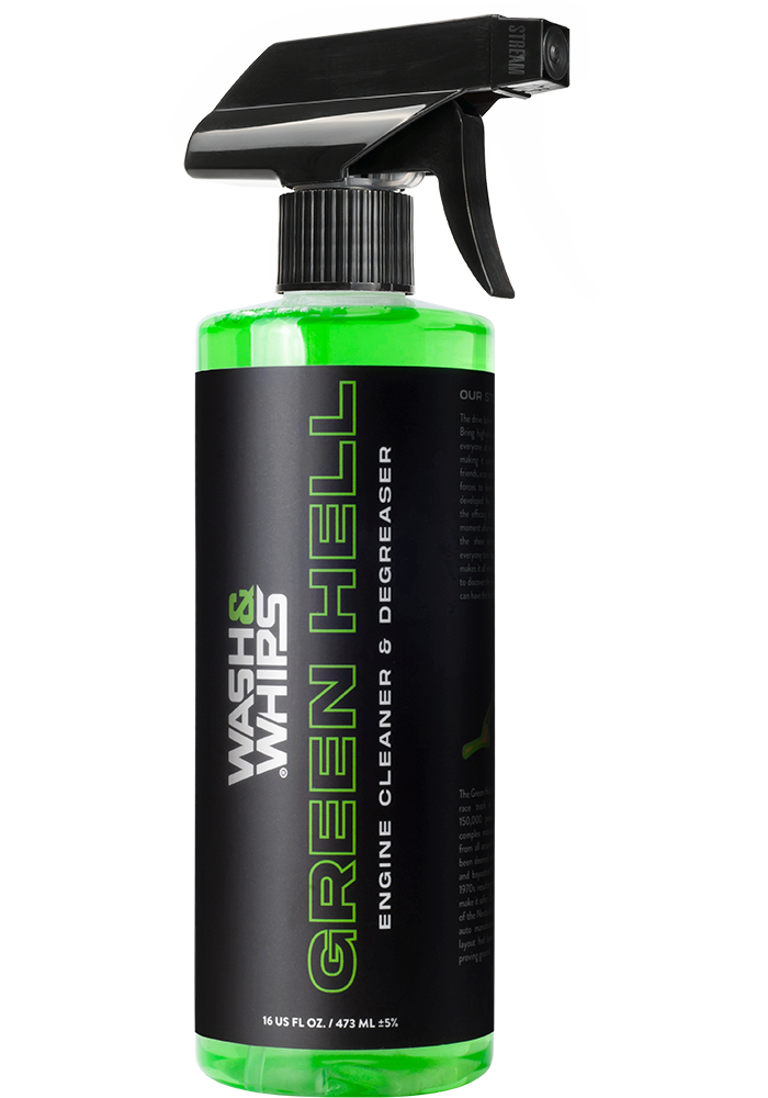 WASH&WHIPS Green Hell Engine Cleaner & Degreaser - Howling Moto