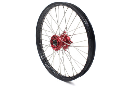 KKE 21 & 18 Enduro Wheels Rims for Husqvarna TE TC FE FC SMR TXC  2000-2013 Red Hubs - Howling Moto