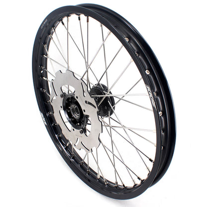 KKE 21" 19" MX Cast Dirt Bike Wheels Set For HONDA CRF250R 04-13 CRF450R 02-12 CR125R/250R 02-13