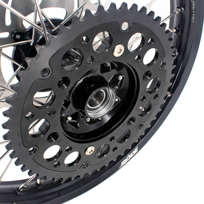 KKE 21" 19" MX Cast Dirt Bike Wheels Set For HONDA CRF250R 04-13 CRF450R 02-12 CR125R/250R 02-13