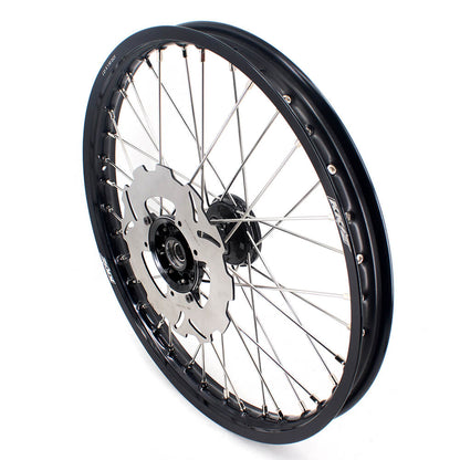 KKE 21" 19" MX Cast Dirt Bike Wheels Set For HONDA CRF250R 04-13 CRF450R 02-12 CR125R/250R 02-13