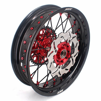 KKE 17 Inch Supermoto Wheels Fit for Honda CRF450L 2019-2021 CRF250R CRF450R 2024 - Howling Moto