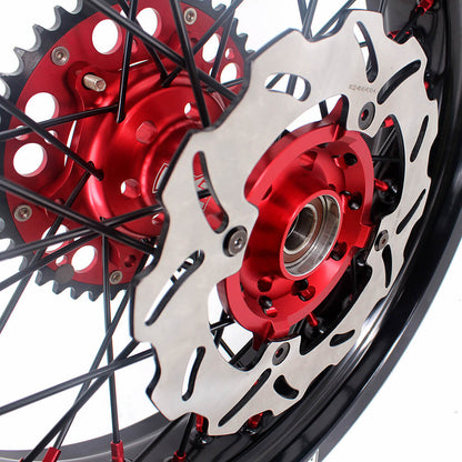 KKE 17 Inch Supermoto Wheels Fit for Honda CRF450L 2019-2021 CRF250R CRF450R 2024 - Howling Moto