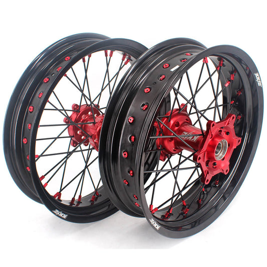 KKE 17 Inch Supermoto Wheels Fit for Honda CRF450L 2019-2021 CRF250R CRF450R 2024 - Howling Moto